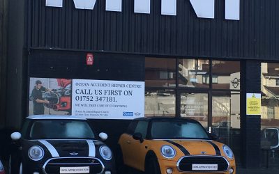 Safety signage for Ocean Mini in Plymouth
