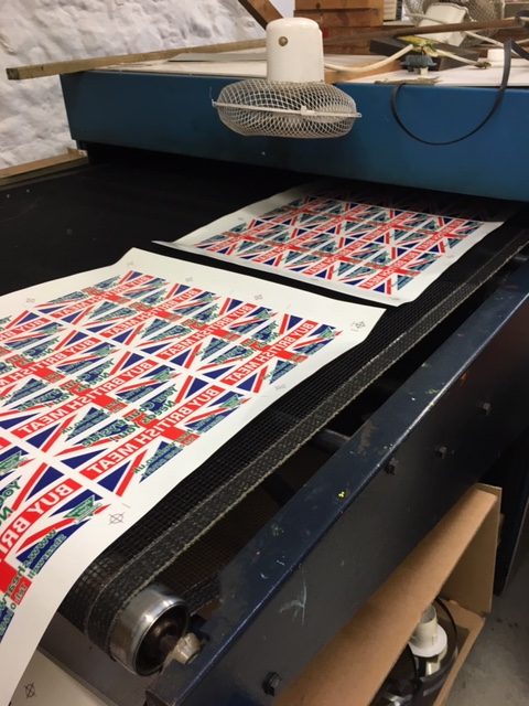 25,000 stickers printed for Shearwell Data